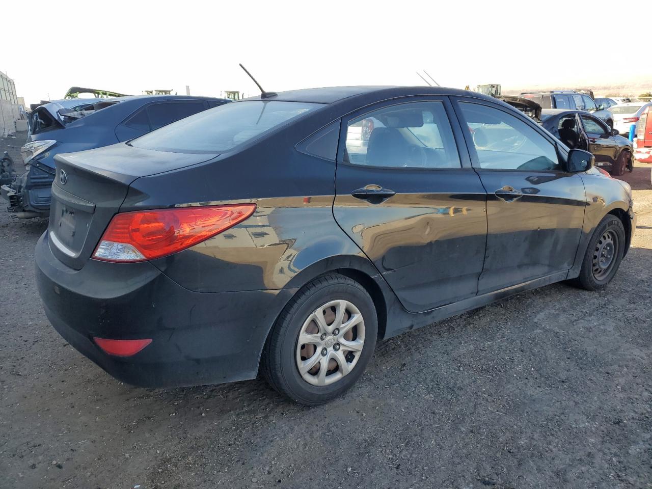 Lot #3033290805 2012 HYUNDAI ACCENT GLS