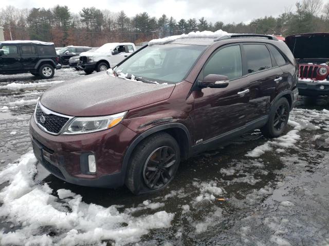 KIA SORENTO LX 2014 purple 4dr spor gas 5XYKTCA68EG466278 photo #1