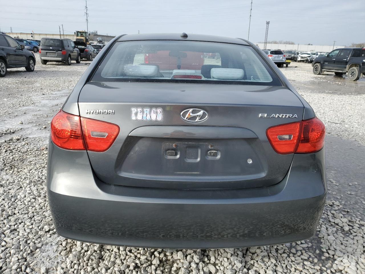 Lot #3027009874 2008 HYUNDAI ELANTRA GL