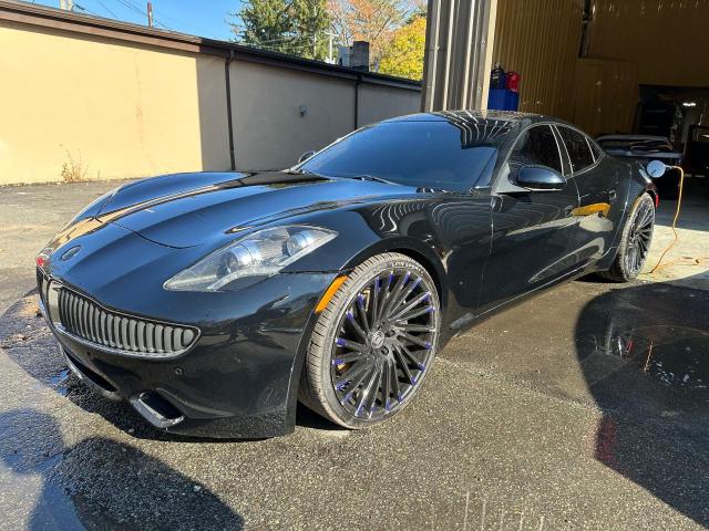 FISKER AUTOMOTIVE KARMA SPOR 2012 black sedan 4d hybrid engine YH4K14AA3CA001930 photo #3