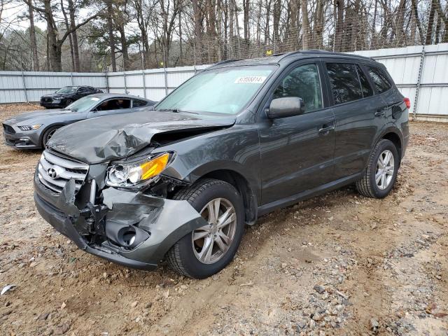 2012 HYUNDAI SANTA FE LIMITED SILVER 5XYZKDAG0CG128953