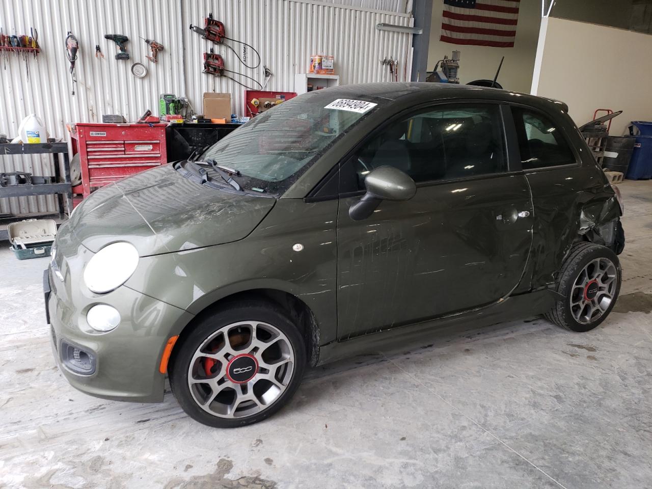 Lot #3050386906 2012 FIAT 500 SPORT