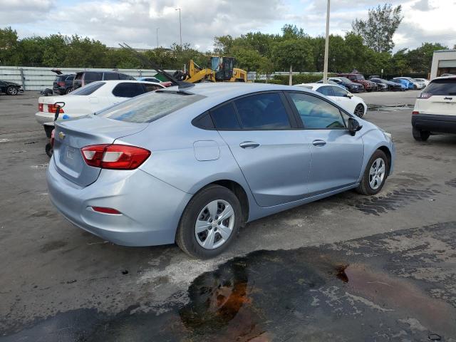 CHEVROLET CRUZE LS 2018 blue  gas 1G1BC5SM4J7115277 photo #4