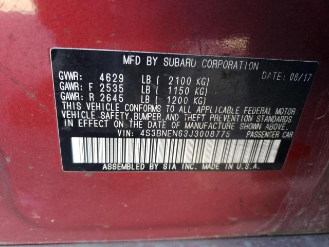 2018 SUBARU LEGACY 3.6 - 4S3BNEN63J3008775