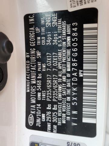 2015 KIA SORENTO LX - 5XYKTDA78FG605843