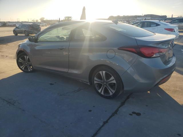 HYUNDAI ELANTRA CO 2014 silver coupe gas KMHDH6AH4EU029370 photo #3