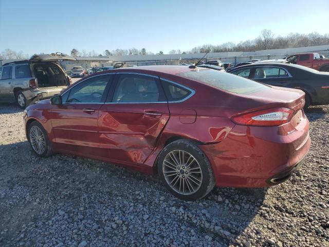 FORD FUSION SE 2014 red sedan 4d gas 3FA6P0H90ER161891 photo #3