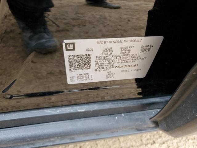 2021 CHEVROLET TRAVERSE L - 1GNERGKW9MJ181161