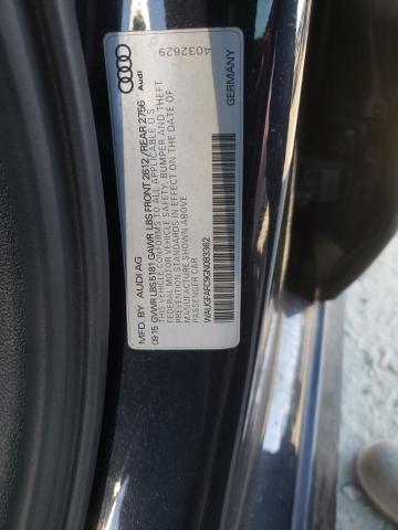 2016 AUDI A6 PREMIUM - WAUGFAFC9GN083362