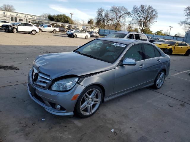 MERCEDES-BENZ C 300 2009 gray  gas WDDGF54X49R082007 photo #1