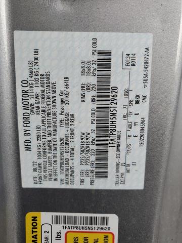 2022 FORD MUSTANG - 1FATP8UH5N5129620