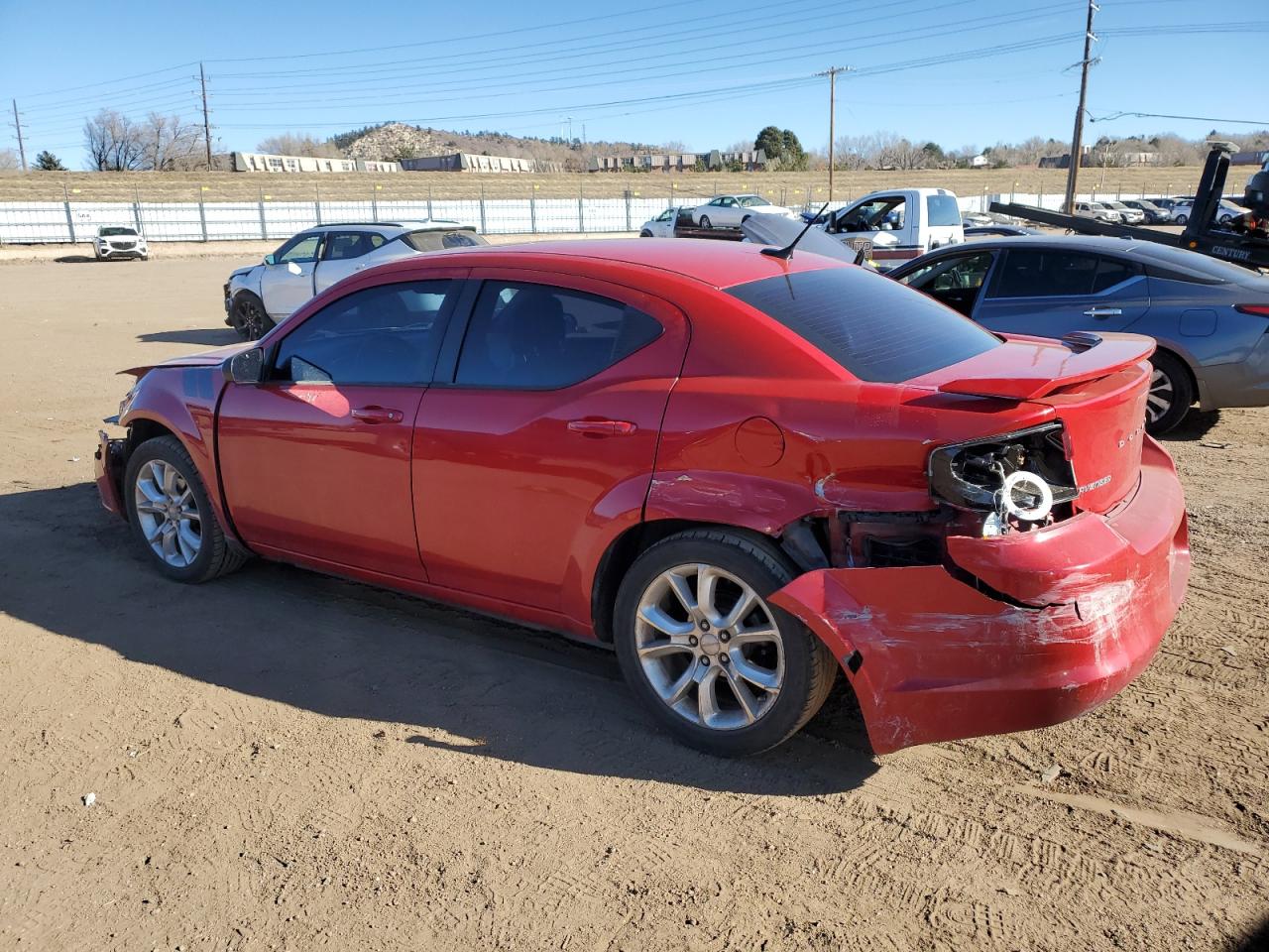 Lot #3024241807 2014 DODGE AVENGER R/