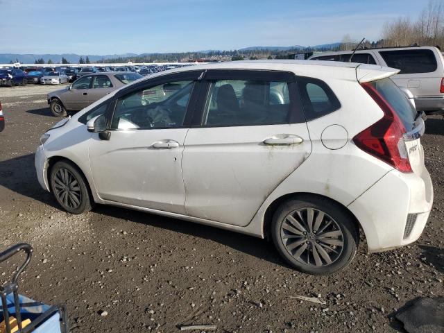 HONDA FIT EX 2015 white  gas 3HGGK5H80FM775616 photo #3