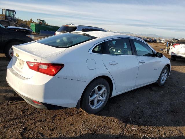 CHEVROLET MALIBU LS 2016 white sedan 4d gas 1G1ZB5ST1GF218311 photo #4