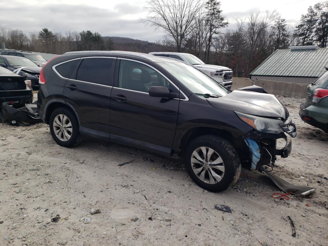 Lot #3034386114 2014 HONDA CR-V EXL