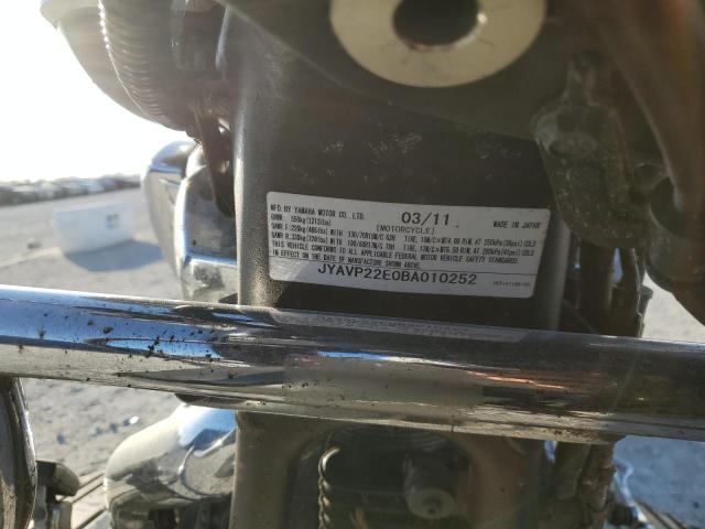 2011 YAMAHA XV1900 CT JYAVP22E0BA010252