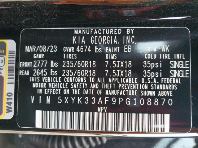 2023 KIA SPORTAGE E - 5XYK33AF9PG108870