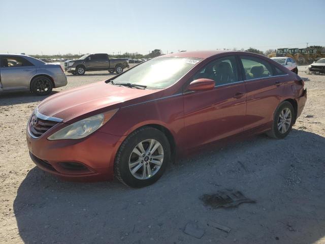 HYUNDAI SONATA GLS 2011 red  gas 5NPEB4AC2BH308020 photo #1