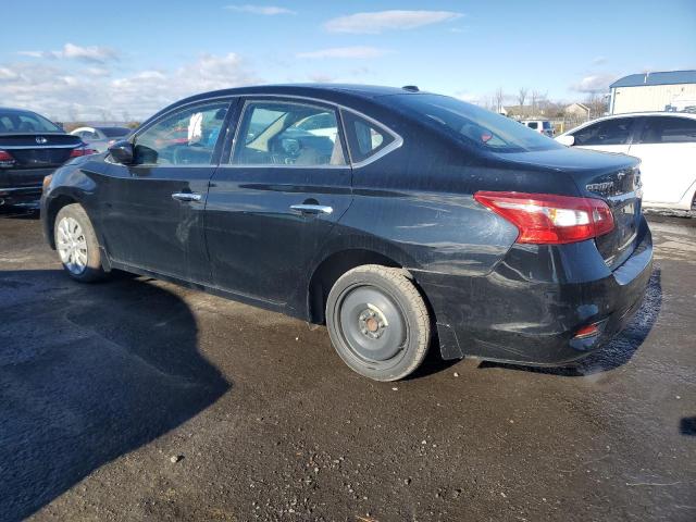 NISSAN SENTRA S 2017 black  gas 3N1AB7AP5HL714310 photo #3