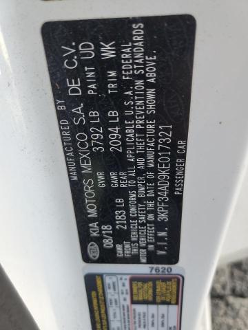 2019 KIA FORTE GT L - 3KPF34AD9KE017321