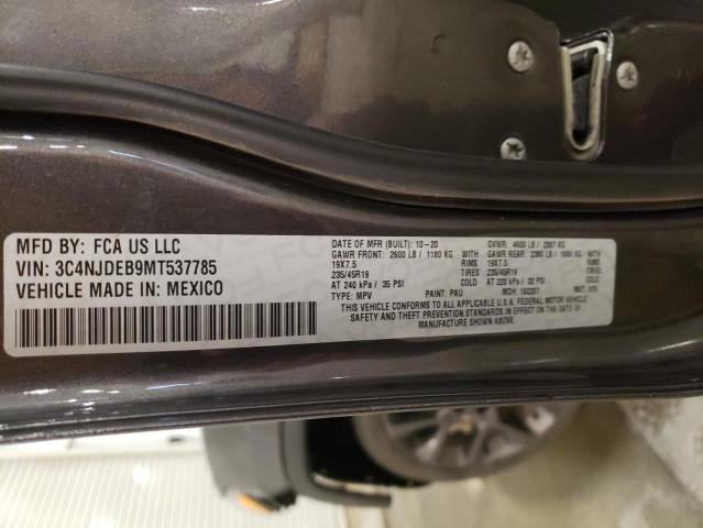 2021 JEEP COMPASS 80 3C4NJDEB9MT537785