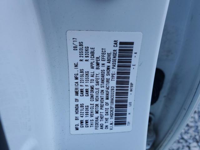 2017 HONDA ACCORD SPO - 1HGCR2F1XHA300263