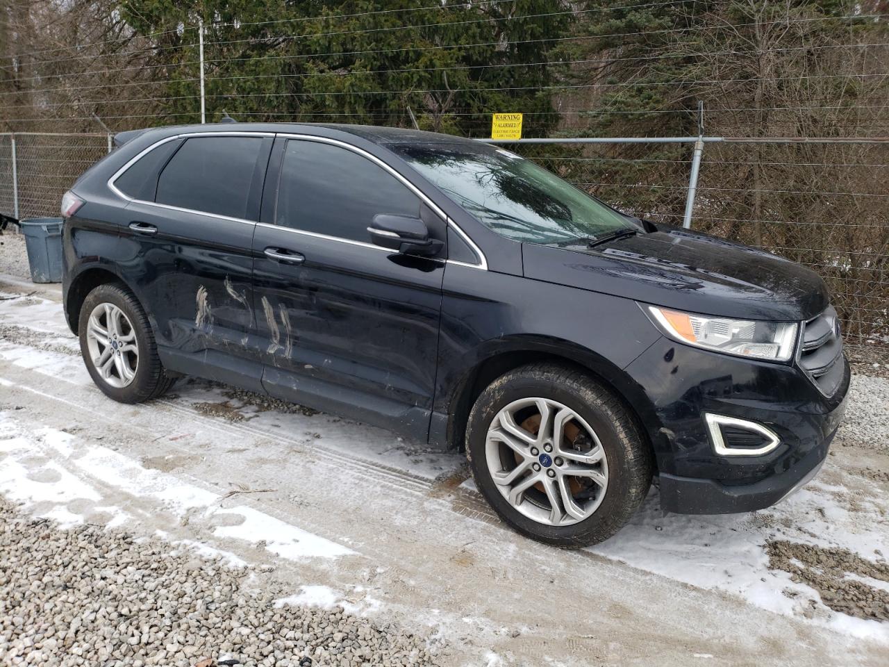 Lot #3033091006 2017 FORD EDGE TITAN