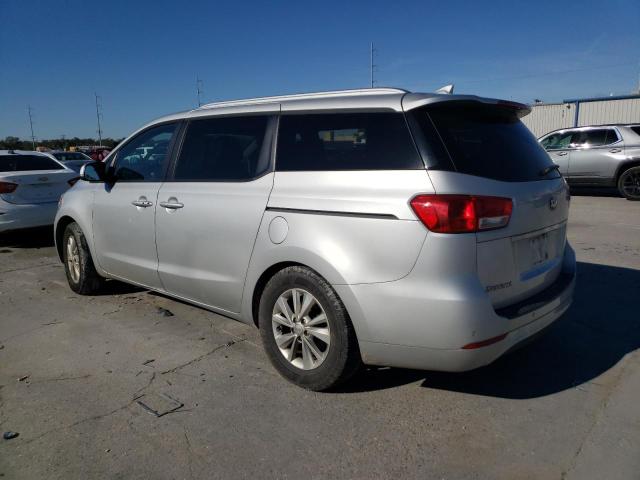 KIA SEDONA LX 2018 silver  gas KNDMB5C16J6396317 photo #3