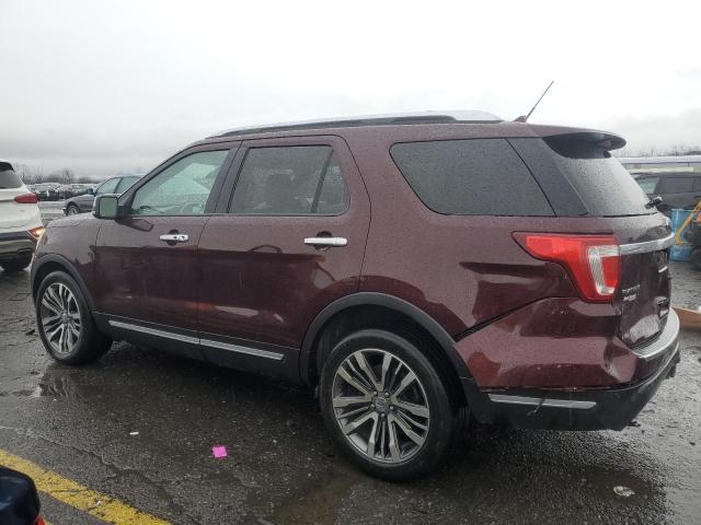 FORD EXPLORER P 2018 maroon  gas 1FM5K8HT6JGC79763 photo #3