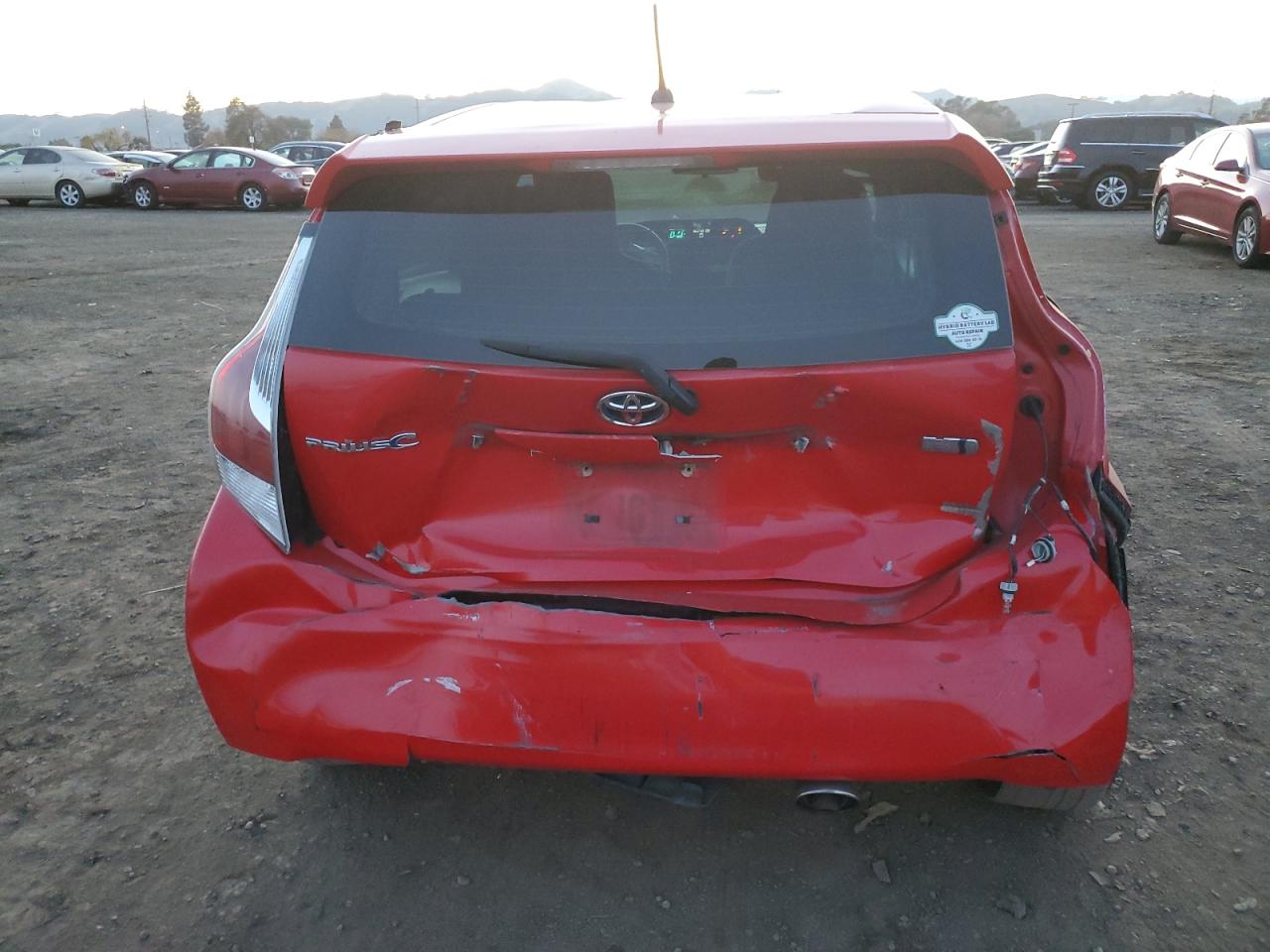 Lot #3030387517 2012 TOYOTA PRIUS C