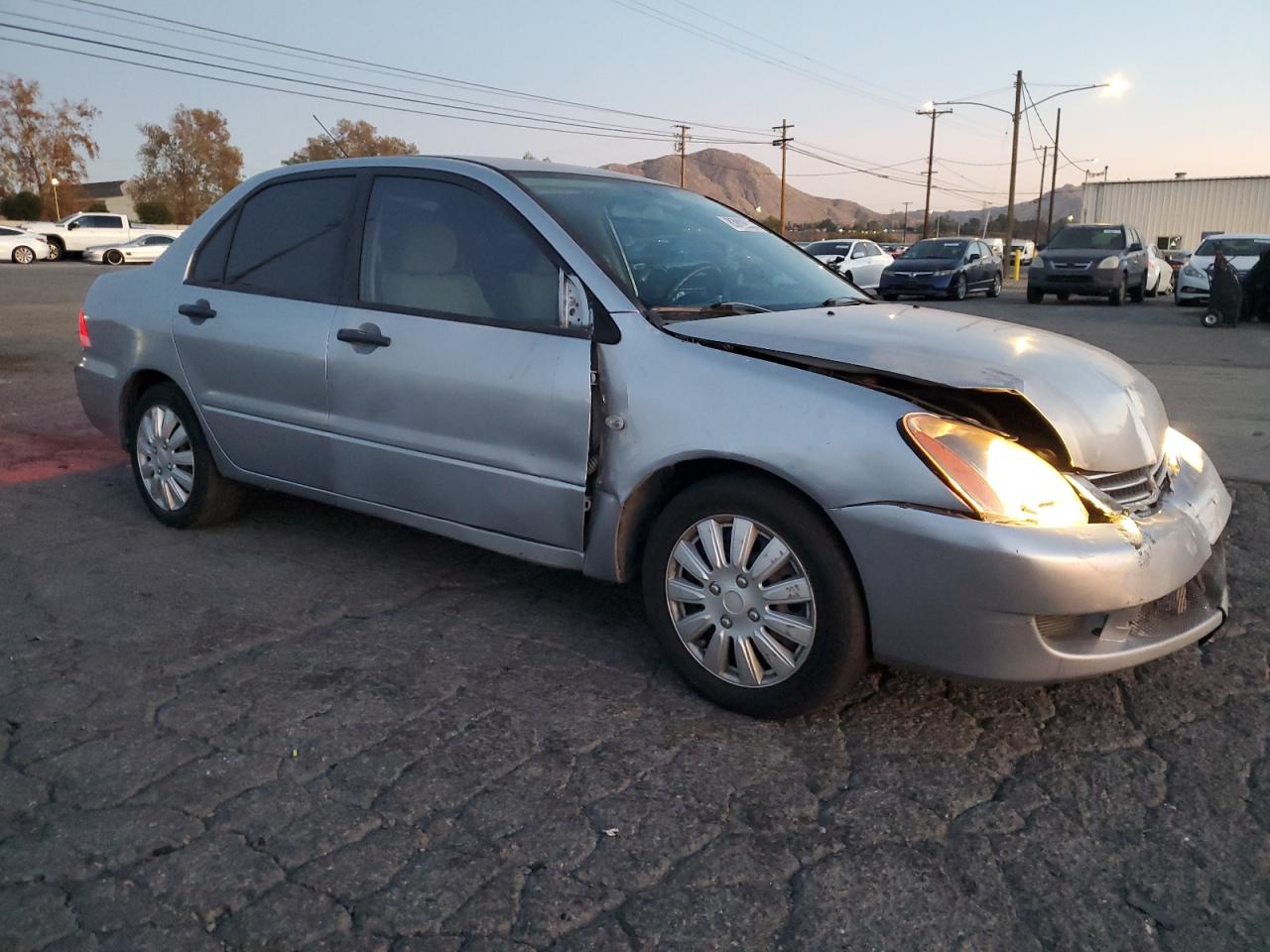 Lot #3052270672 2006 MITSUBISHI LANCER ES