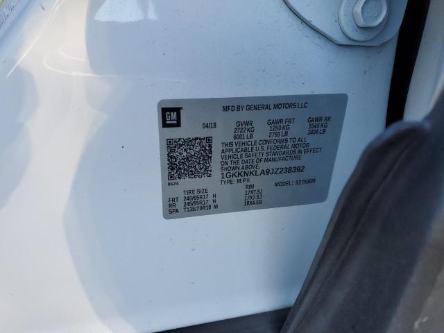 2018 GMC ACADIA SLE - 1GKKNKLA9JZ238392