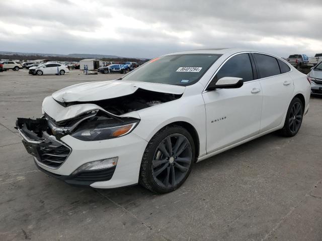 CHEVROLET MALIBU LT 2021 white  gas 1G1ZD5ST4MF065056 photo #1