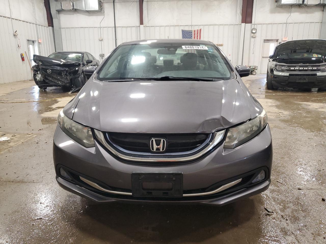 Lot #3029511359 2015 HONDA CIVIC HYBR