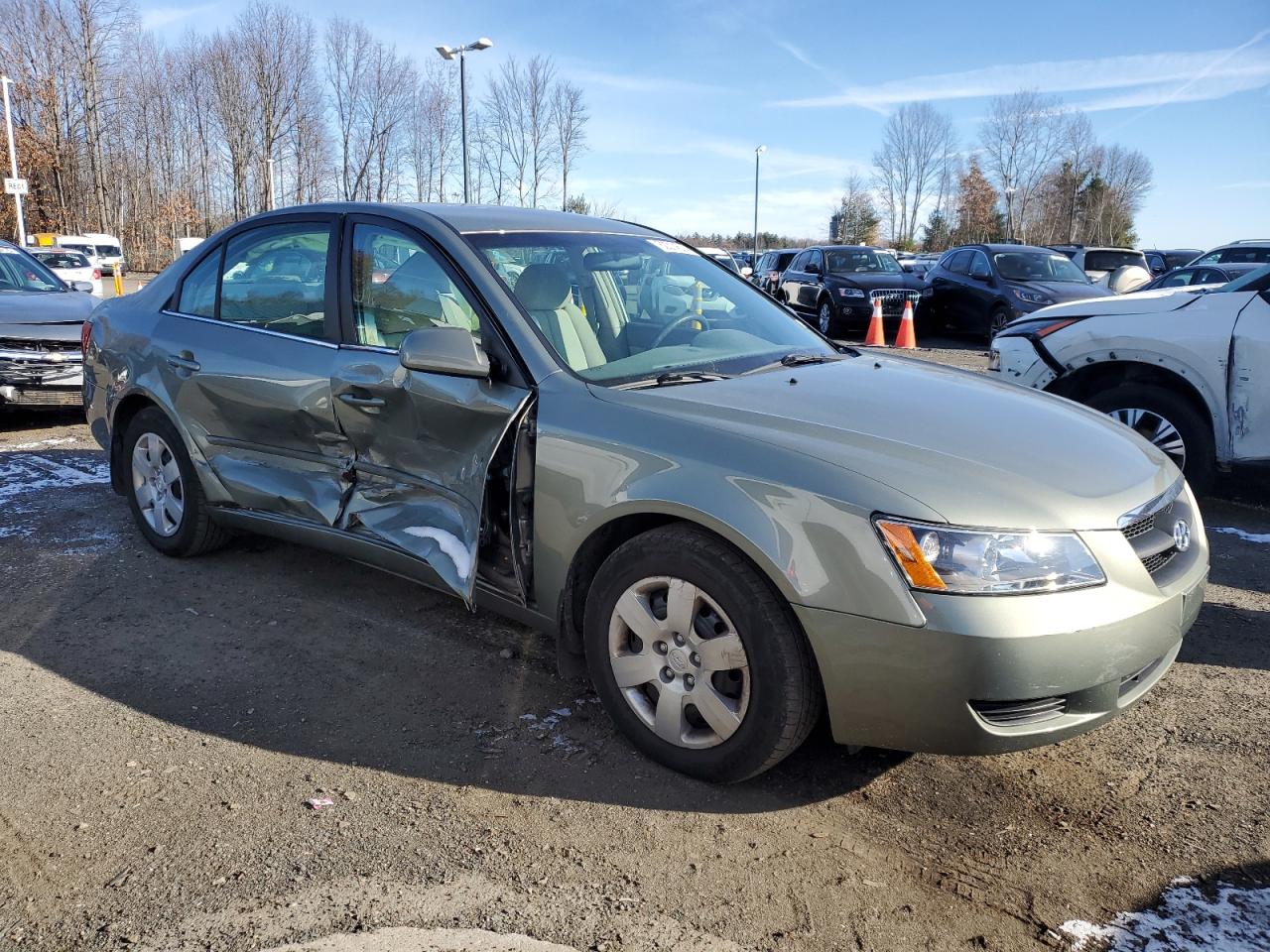 Lot #3034427724 2008 HYUNDAI SONATA GLS