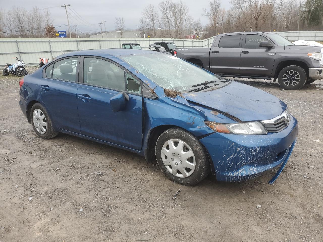 Lot #3030645132 2012 HONDA CIVIC LX