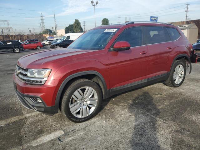 VOLKSWAGEN ATLAS SE 2019 red  gas 1V2WR2CA4KC503420 photo #1