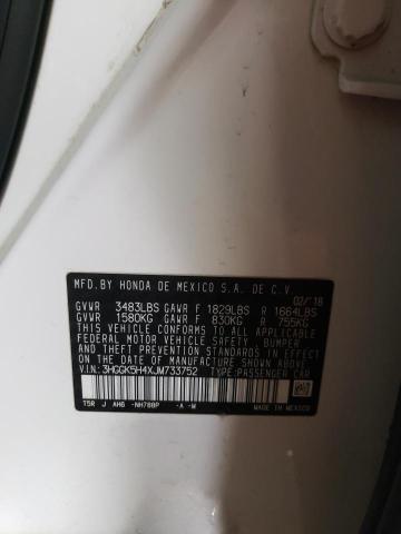 2018 HONDA FIT LX - 3HGGK5H4XJM733752