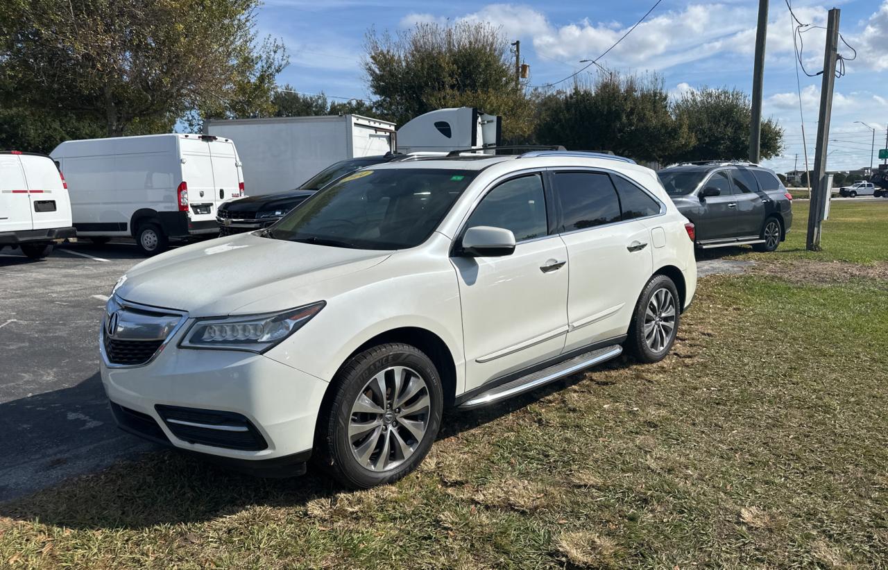 Lot #3024392571 2014 ACURA MDX TECHNO