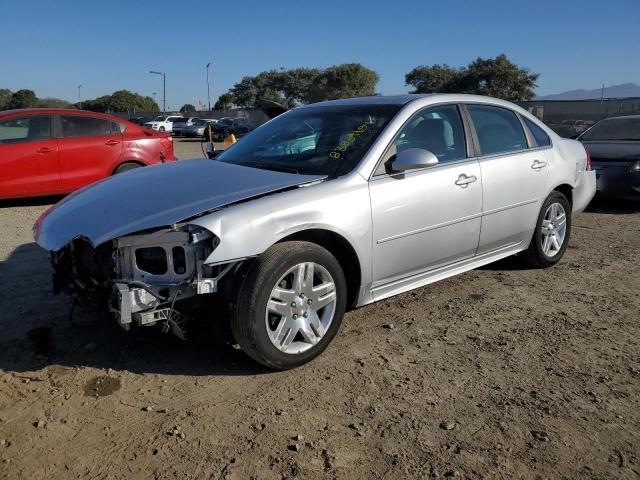 CHEVROLET IMPALA LT 2013 silver  gas 2G1WG5E35D1102533 photo #1