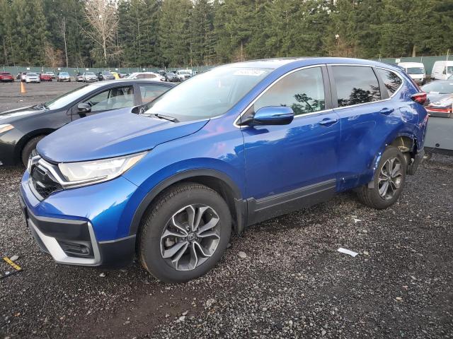 HONDA CR-V EXL 2020 blue  gas 7FARW2H8XLE014249 photo #1