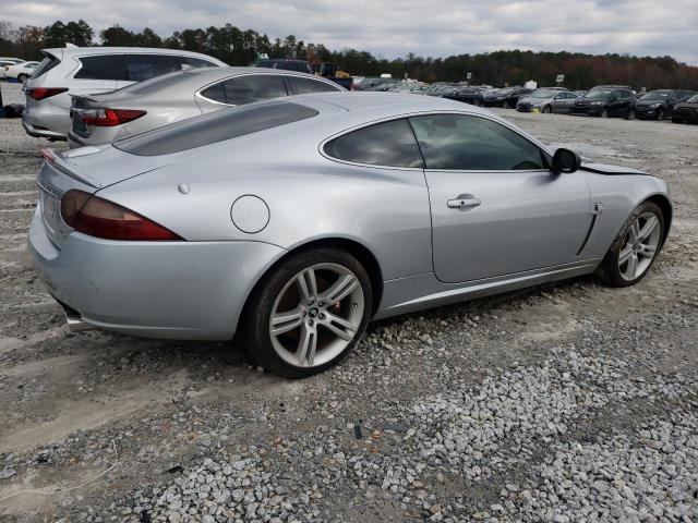 JAGUAR XKR 2007 silver coupe gas SAJWA43C279B11650 photo #4