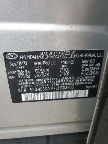 2020 HYUNDAI SANTA FE L - 5NMS53AA7LH306703