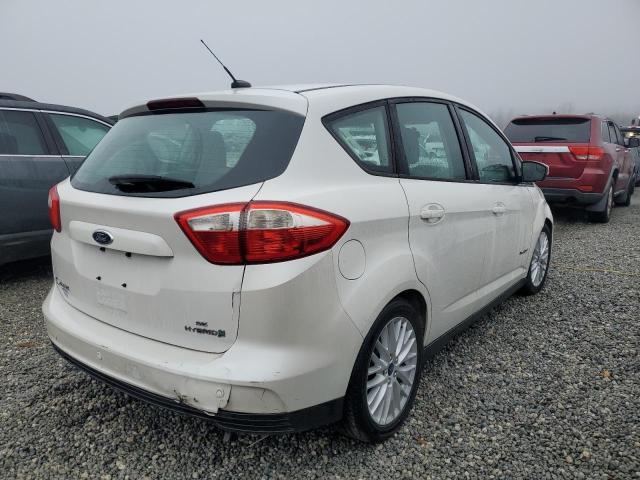 FORD C-MAX SE 2013 white hatchbac hybrid engine 1FADP5AU6DL512657 photo #4