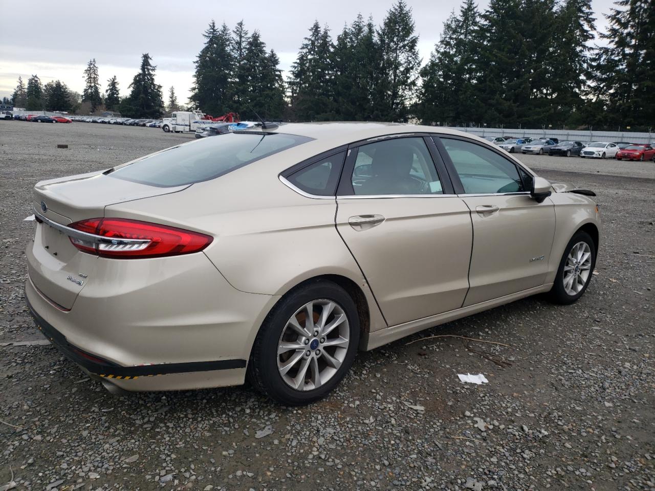 Lot #3033053011 2017 FORD FUSION SE