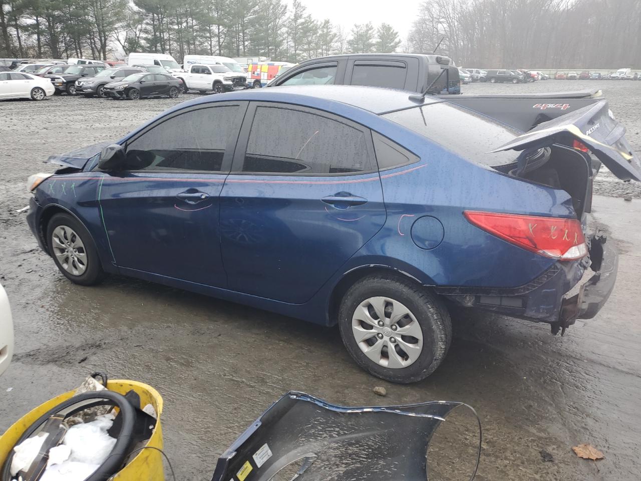 Lot #3030731109 2015 HYUNDAI ACCENT GLS