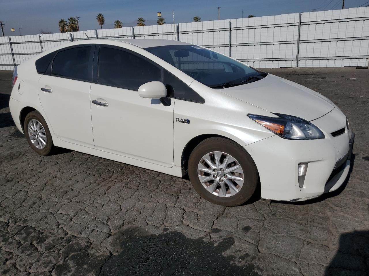 Lot #3049474642 2014 TOYOTA PRIUS PLUG