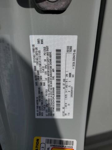 2023 FORD BRONCO BAS - 1FMDE5DH3PLB30049