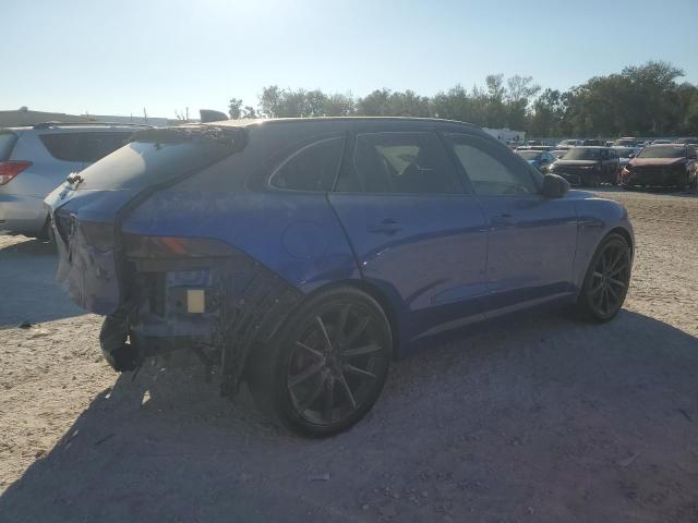 JAGUAR F-PACE S 2018 blue  gas SADCM2FV3JA285230 photo #4