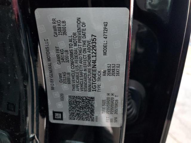 2020 GMC CANYON DEN 1GTG6EEN4L1229357